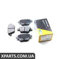 BP3429 BREMSI Гальмівні колодки зад. Caddy/Jetta 10-/Golf 09-13