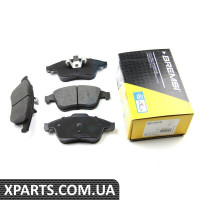 BP3430 BREMSI Гальмівні колодки перед. Renault Laguna 07-/Megane 12-(ATE) (155,3x63x18)