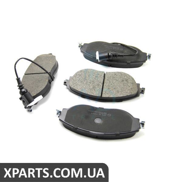 BP3474 BREMSI Гальмівні колодки перед. VW Passat 10-/Skoda Octavia 12-(TRW) з датчиком