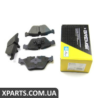 BP3479 BREMSI Гальмівні колодки перед. BMW 1 (E81/E87) 06-12 (ATE)