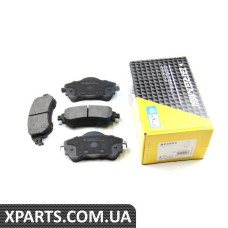 BP3491 BREMSI Гальмівні колодки перед. Citroen C4 II 09- (TRW)