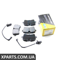 BP3493 BREMSI Гальмівні колодки зад. Audi A6 10- (TRW)