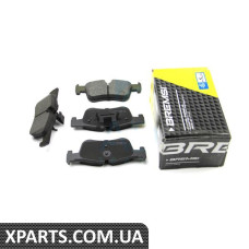 BP3520 BREMSI Гальмівні колодки перед. BMW 1 (F20/F21)/2 (F22/)F23/F87) 10- (Bendix/Bosch)