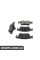 BP3520 BREMSI Гальмівні колодки перед. BMW 1 (F20/F21)/2 (F22/)F23/F87) 10- (Bendix/Bosch)