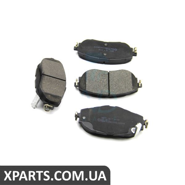 BP3537 BREMSI Гальмівні колодки перед. Corolla/Auris 12- (Bosch)