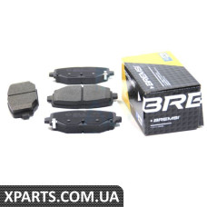 BP3544 BREMSI Гальмівні колодки зад. Fiat Freemont 11-/Dodge Caravan 08- (130.1x55.2x17.1)
