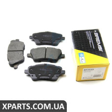 BP3545 BREMSI Гальмівні колодки перед. Ford Courier 14-/Fiesta VI