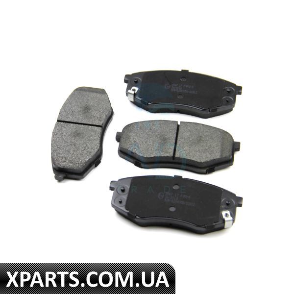 BP3547 BREMSI Гальмівні колодки перед. Hyundai ix20/ix35 10- /Kia Sportage (SL) 10- (Mando)