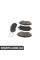 BP3554 BREMSI Гальмівні колодки перед. Mazda 6 12- (Akebono)