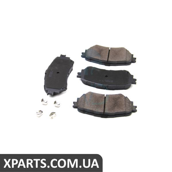 BP3554 BREMSI Гальмівні колодки перед. Mazda 6 12- (Akebono)