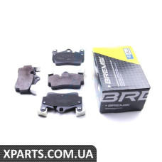 BP3574 BREMSI Гальмівні колодки зад. Audi Q7 (4L) 06-15/VW Touareg 06-10 (Brembo) (112,2x73,2x16,5)