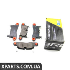 BP3585 BREMSI Гальмівні колодки зад. Porsche Cayenne (92A) 10- (Brembo)