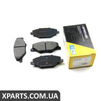 BP3591 BREMSI Гальмівні колодки перед. Skoda Fabia II-III 11-/VW Polo 10- (TRW)