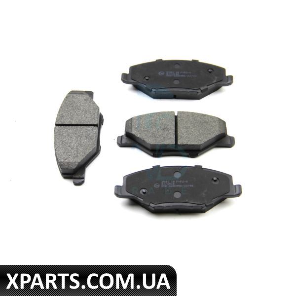 BP3591 BREMSI Гальмівні колодки перед. Skoda Fabia II-III 11-/VW Polo 10- (TRW)