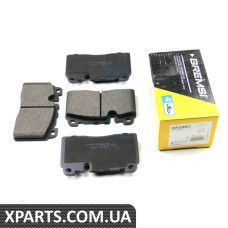 BP3592 BREMSI Гальмівні колодки перед. Audi A6/A7/Q5 10- (Brembo)