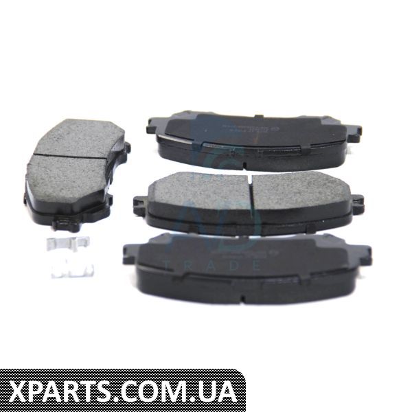 BP3629 BREMSI Гальмівні колодки перед. Qashqai II/Kadjar 13- (Akebono)