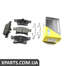 BP3644 BREMSI Гальмівні колодки перед. Opel Corsa E 14-(ATE)