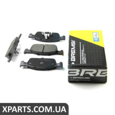 BP3662 BREMSI Гальмівні колодки перед. Logan II/Clio IV 12- (ATE)