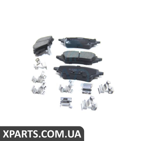 BP3796 BREMSI Гальмівні колодки зад. Toyota Camry 17-/Rav4 18-/Lexus RX 15-
