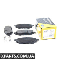 BP3838 BREMSI Гальмівні колодки перед. Toyota Hilux VIII 15-