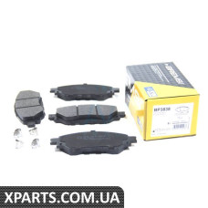 BP3838 BREMSI Гальмівні колодки перед. Toyota Hilux VIII 15-