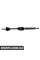 BSG30350001 BSG Піввісь Connect 02 - Пр. (960mm)(90PS/963mm)
