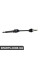 BSG30350013 BSG Піввісь Transit V347 2.2TDCi (110-130PS)(L:1070 A:28 K:36 ABS:48) Пр.
