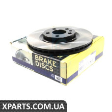 CD6760V BREMSI Гальмівний диск перед. Scudo/Jumpy/Expert 00-04 (Lucas) (281x26)