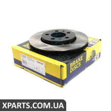 CD6927V BREMSI Гальмівний диск перед. Golf 97-06/Bora 99-05/Octavia 97-10 (256x22)