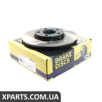 CD7172V BREMSI Гальмівний диск перед. Connect 02- (278x24)