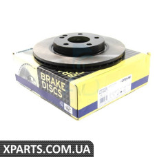 CD7220V BREMSI Гальмівний диск перед. MB W169/W245 04-12 (276x22)