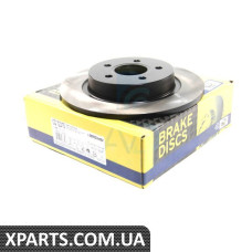 CD7227S BREMSI Гальмівний диск зад. Ford C-MAX/Focus II 04- (280x11)