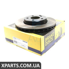 CD7252V BREMSI Гальмівний диск перед. MB W211 02-09/S211 03-09 (вер.) (295x28)