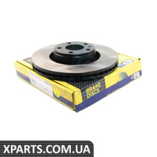 CD7277V BREMSI Гальмівний диск перед. Audi A6 04-/A8 03- (321x30)