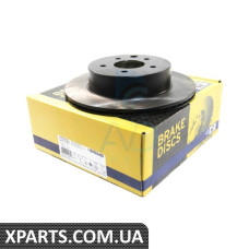 CD7579V BREMSI Гальмівний диск зад. Qashqai/X-Trail/Leaf/Kaleos I 01- (292x16)
