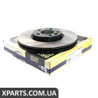 CD8182V BREMSI Гальмівний диск перед. T5 09- (R17.5) (340x32.2)