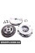 CK10005F NATIONAL Комплект для переобладнання A3/Galaxy/VW Golf IV GTI/Bora 1.8T 96-05 (240mm) (суцільний+к-кт зчепле
