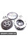 CK10005F NATIONAL Комплект для переобладнання A3/Galaxy/VW Golf IV GTI/Bora 1.8T 96-05 (240mm) (суцільний+к-кт зчепле