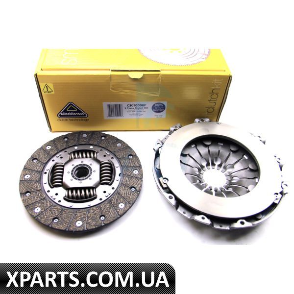 CK10006F NATIONAL Комплект для переобладнання Caddy 1.9/2.0 TDI 07- (240mm)(суцільний+к-кт зчепл.) Крім Touran 2.0TDI