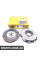 CK10043 NATIONAL Комплект зчеплення Focus II/III/Mondeo IV/Kuga/C-Max II 2.0TDCi 03-(240mm)(до маховика LUK)
