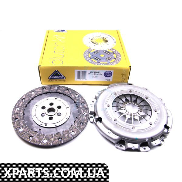 CK10043 NATIONAL Комплект зчеплення Focus II/III/Mondeo IV/Kuga/C-Max II 2.0TDCi 03-(240mm)(до маховика LUK)