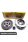 CK10046F NATIONAL Комплект для переобладнання Scudo/Jumpy/Expert 2.0HDi 07- (88/100kW)(240mm)(суцільний+к-кт зчеплений)