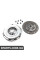 CK10048F NATIONAL Комплект для переобладнання Golf IV/Bora/Octavia I 1.9TDI 98-06 (240mm)(суцільний+к-кт зчеплення)