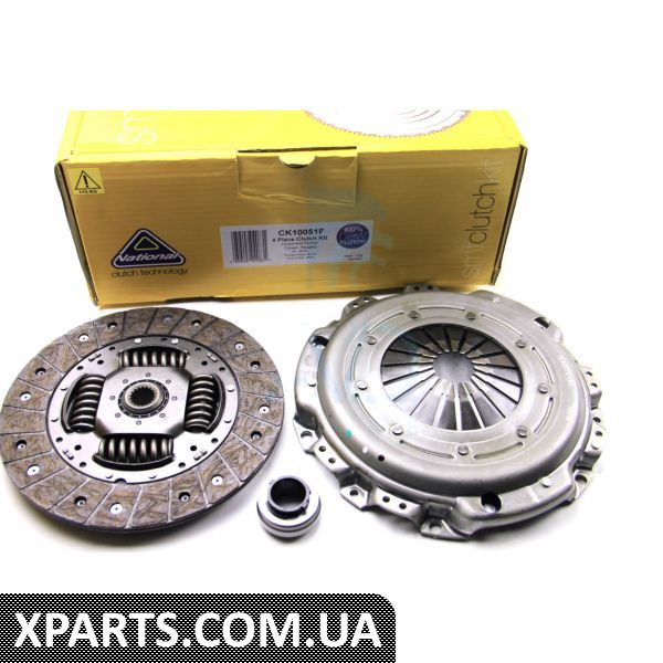 CK10051F NATIONAL Комплект для переобладнання Berlingo/Partner 1.6HDi 05- (228mm)(суцільний+к-кт зчеп.) + підшипник