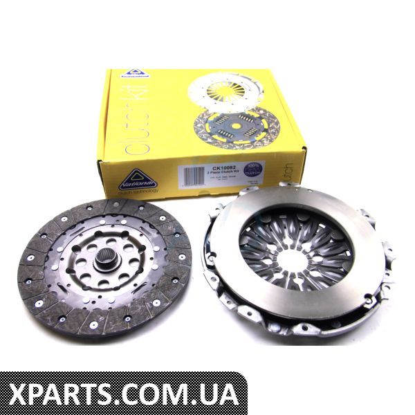 CK10082 NATIONAL Комплект зчеплення Caddy III/Golf V 1.9TDI 4WD 04-/Passat/Octavia II 2.0TDI (240mm)(до маховика SACH