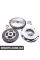 CK10094F NATIONAL Комплект для переобладнання Kangoo 08-/Duster 10-/Laguna 07-/Megane 1.5dCi 05- (228mm)(суцільний+к-