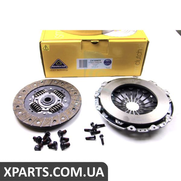 CK10097F NATIONAL Комплект для переобладнання T4 2.5TDI 96- (ACV) (228mm)(суцільний+к-кт зчеплення)