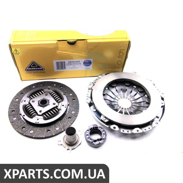 CK10103F NATIONAL Комплект для переобладнання T5 1.9TDI (62-77kw) 03- (228mm)(суцільний+к-кт зчеплення)