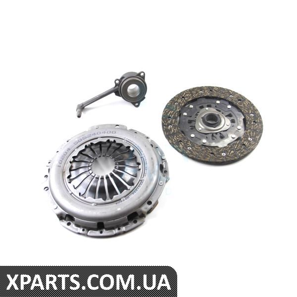 CK1020415 NATIONAL Комплект зчеплення T5 2.5TDI (AXD/96kw) 03-09 (240mm)(+вижим.регулятор)