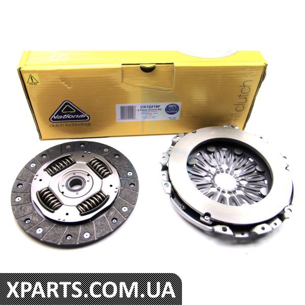 CK10219F NATIONAL Комплект для переобладнання Focus II/C-Max 1.6TDCi 03- (240mm)(суцільний+к-кт зчеплення)
